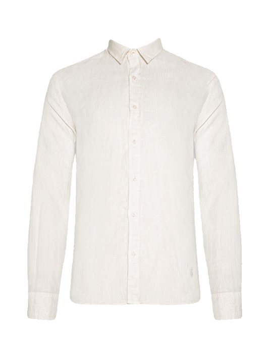 Linen Shirt Off White - Pineapple