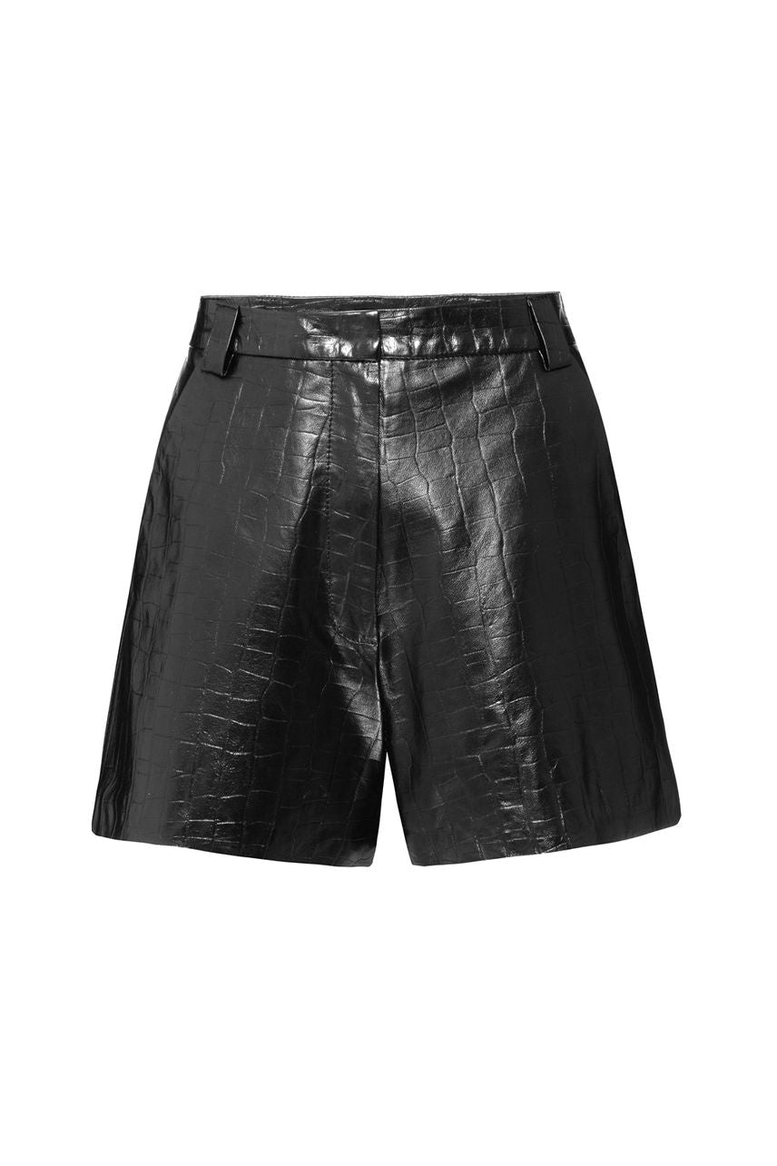 Shorts Couro Nana - Preto