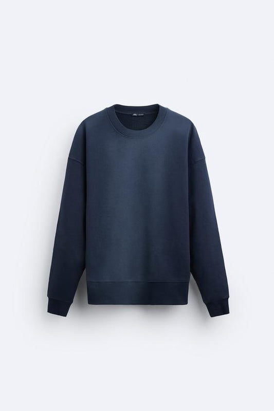 MOLETOM COM EFEITO LAVADO DE CREW NECK- ZARA